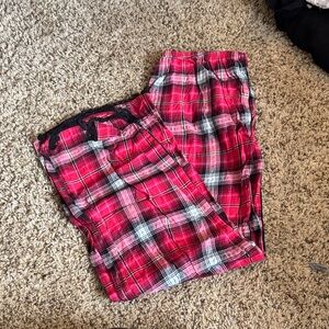 Victoria's Secret Red Plaid Pajama Pants